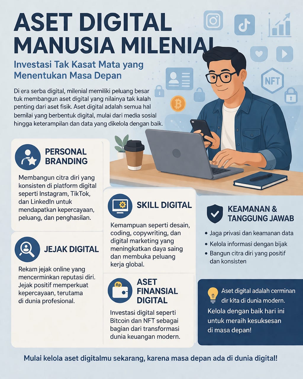 Aset Digital Manusia Milenial: Investasi Tak Kasat Mata yang Menentukan Masa Depan