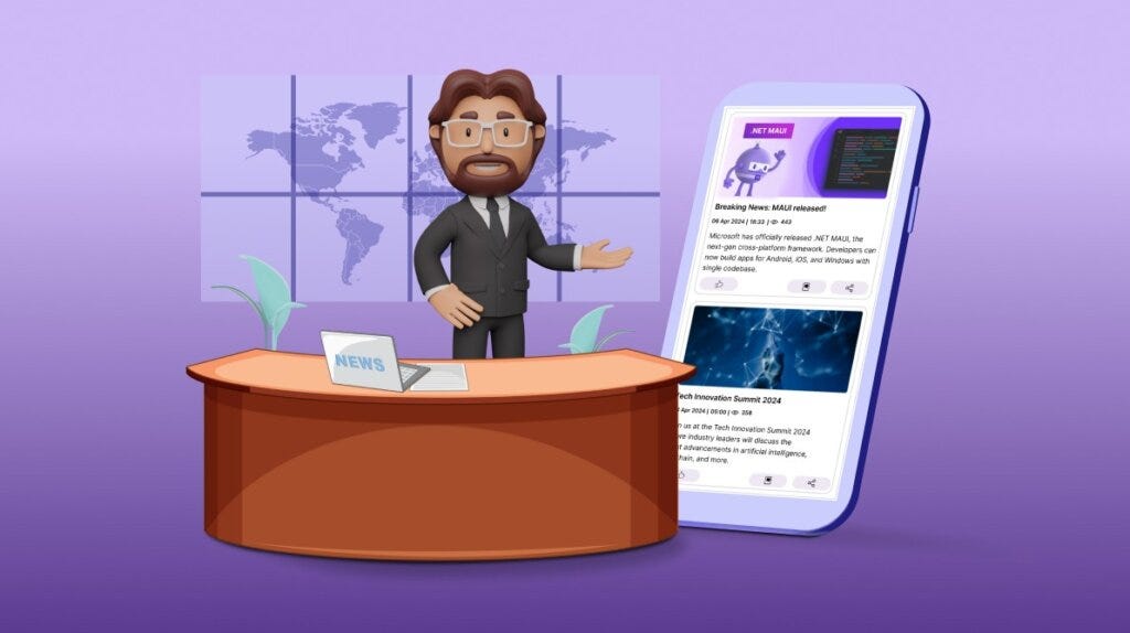 5 Simple Steps to Design a News Feed App with .NET MAUI ListView