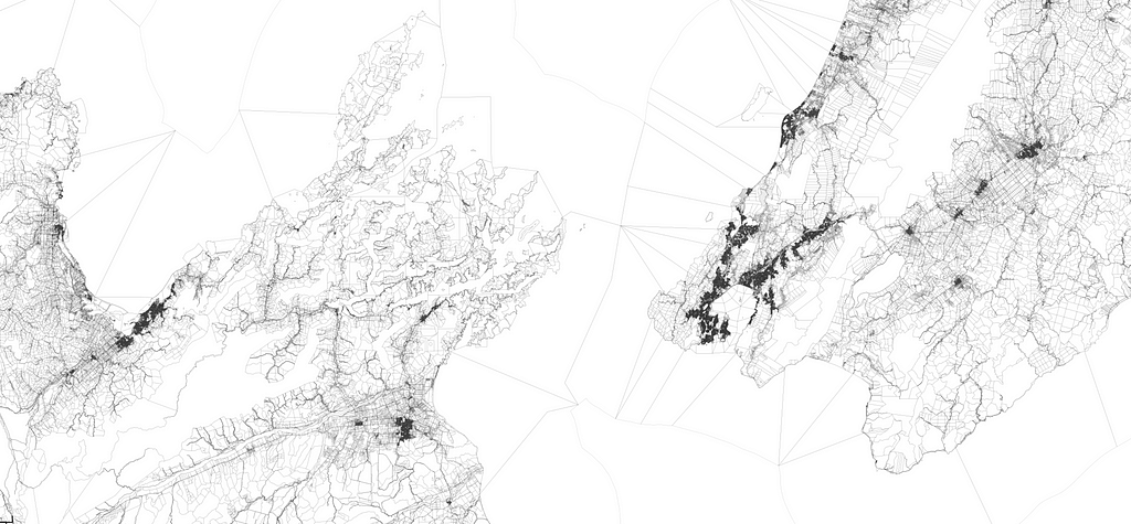 NZ Parcel Wireframe