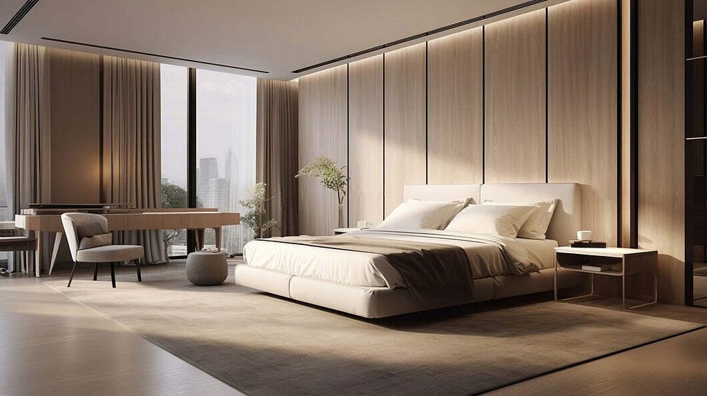 Godrej Nurture Bhandup — luxurious bedroom