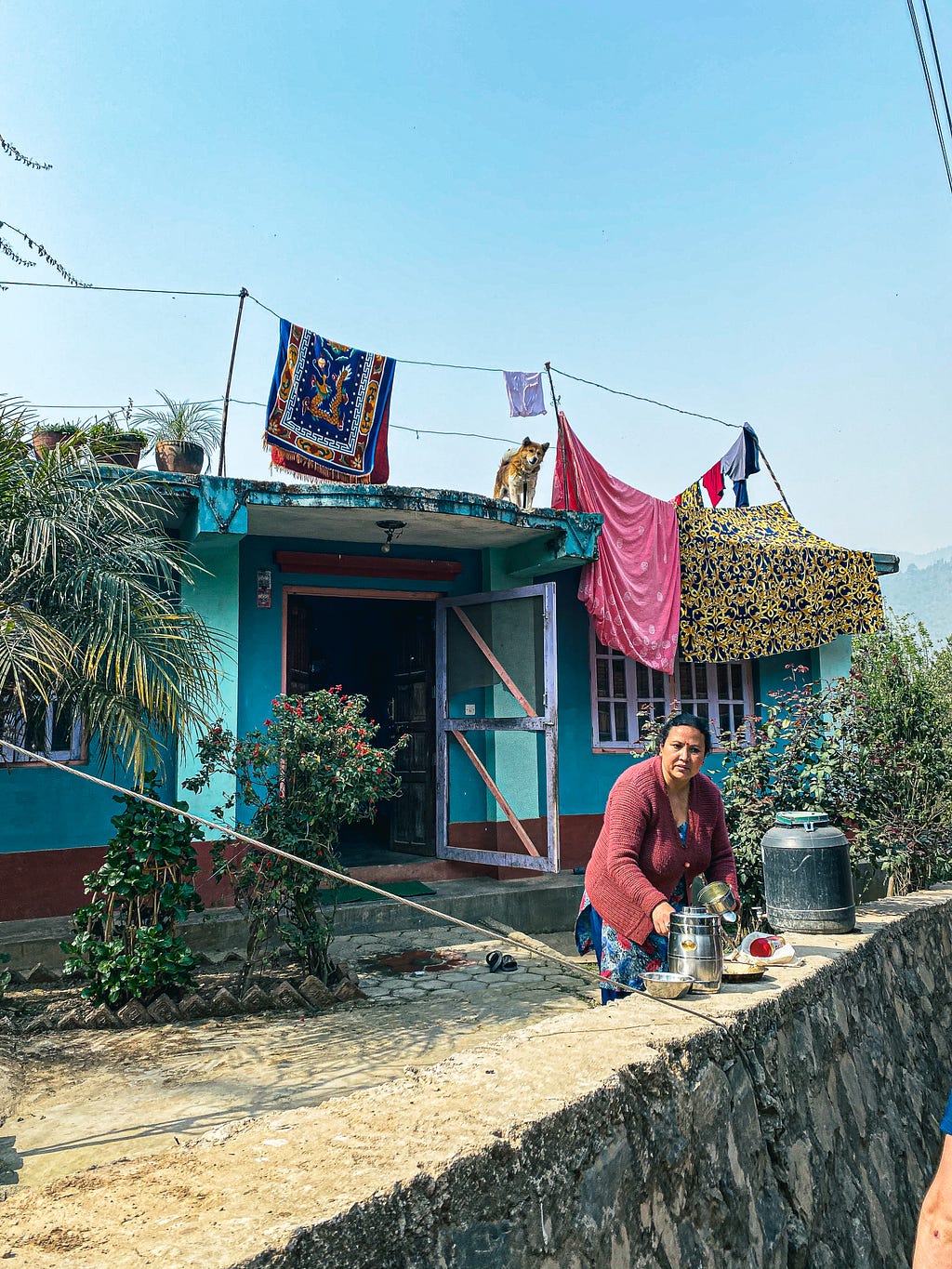 Streets Of Pharping, Nepal. Photo by Author