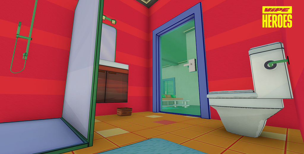 VIPE Rooms bathroom screenshot