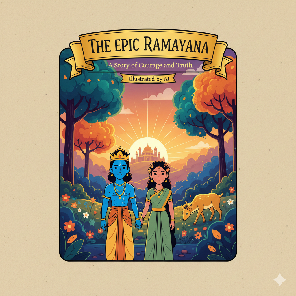 Cool things with AI: Reimagining the Ramayana with Animated Comics