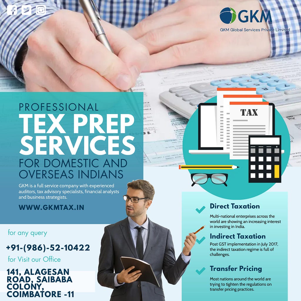 Tax services in Coimbatore