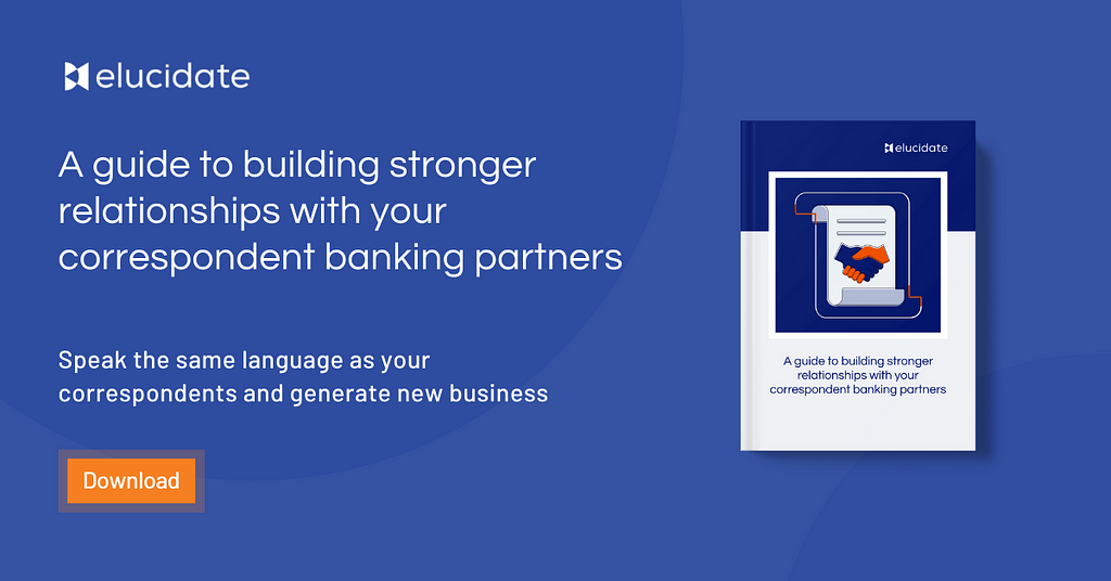 Download the correspondent banking guide promotion