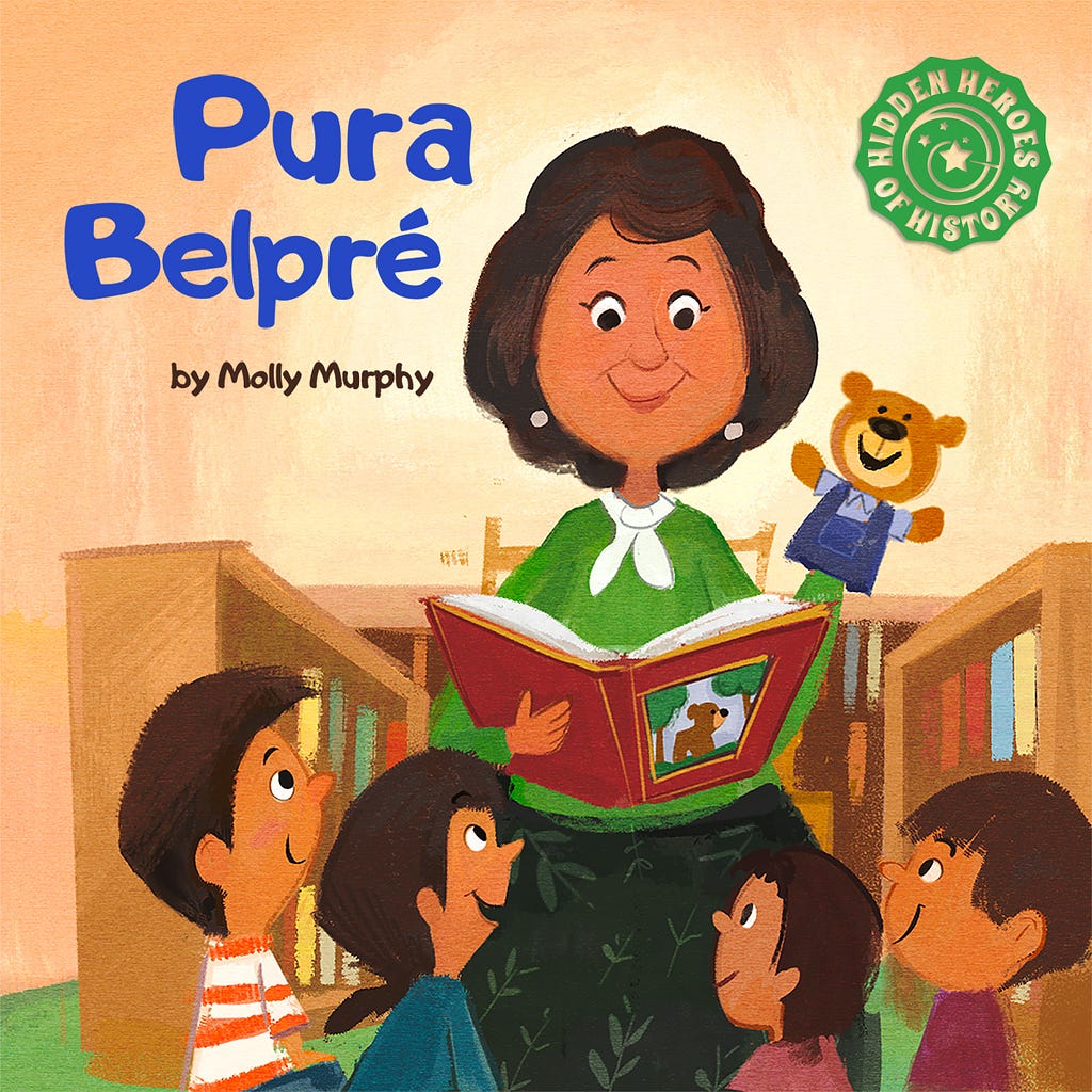 Dorktales Storytime episode artwork for Pura Belpré: https://pod.link/dorktales-storytime/episode/26e452a0abcb15eda616a6a95912a8a0