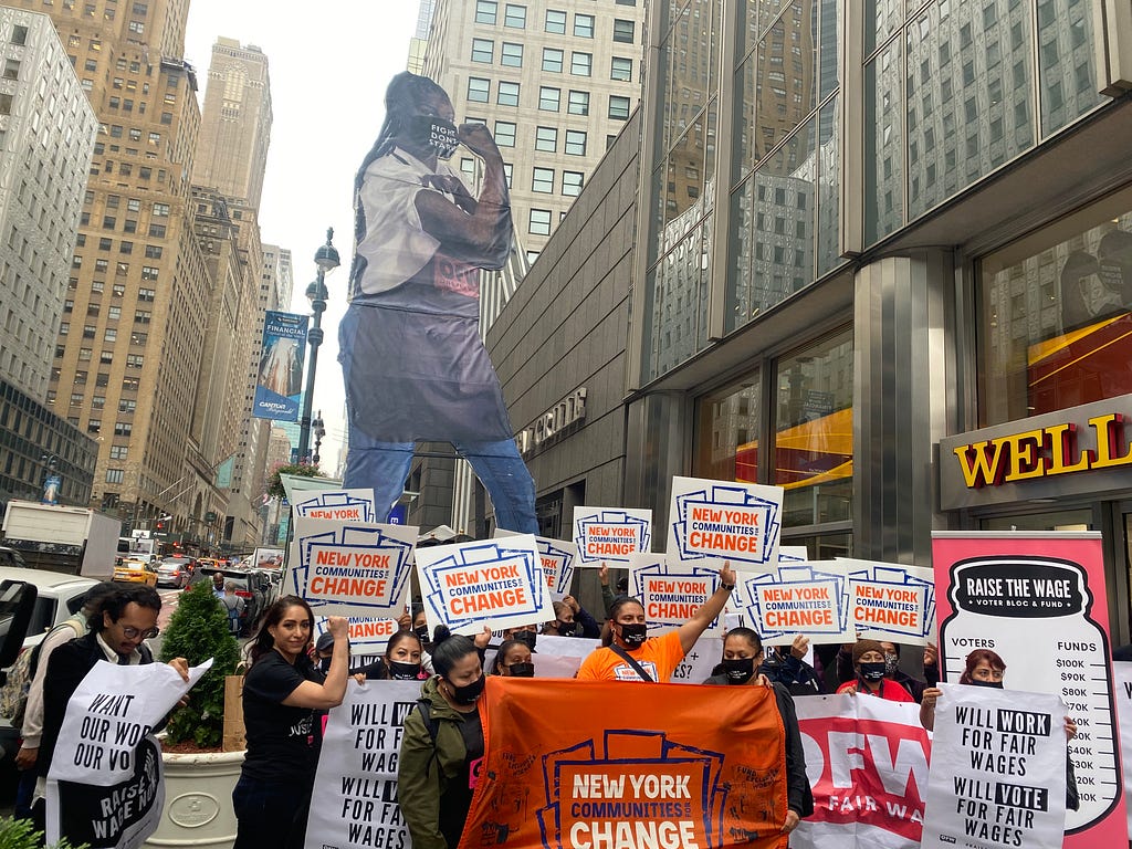 NYC workers action for fair wages