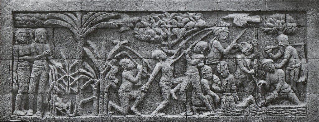 Relief Karmawibhangga Panil no 118.