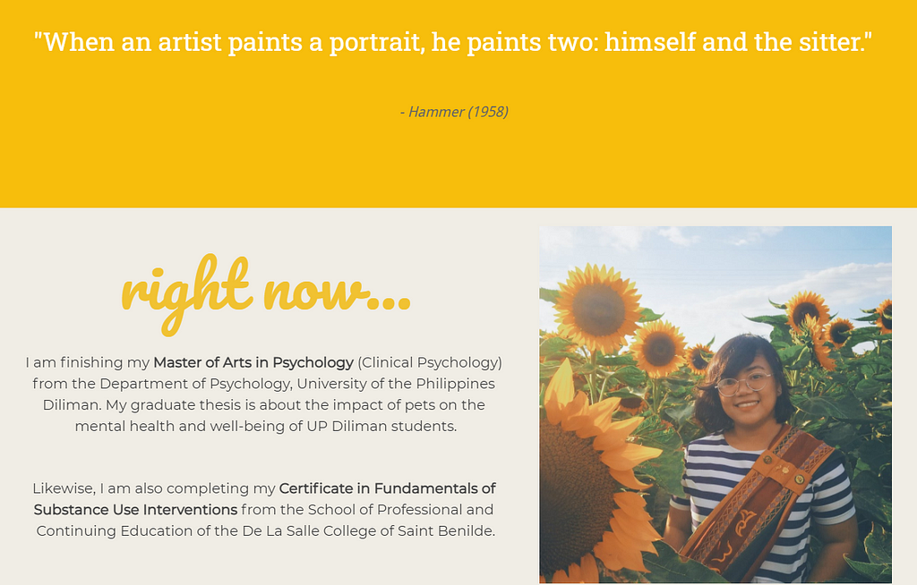 sunflowers and current updates on my life here at my new website https://sites.google.com/view/dmaparreno