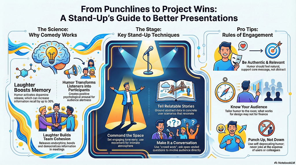 The Power of Comedy Techniques in Design and Research Workshops