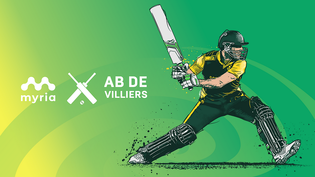 AB de Villiers and Myria partner to create blockchain cricket game
