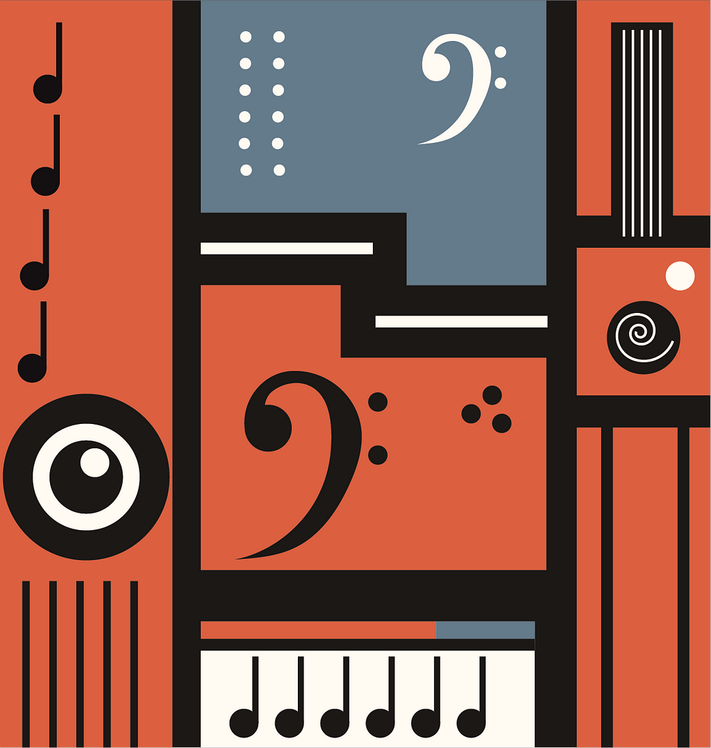 Music illustration.