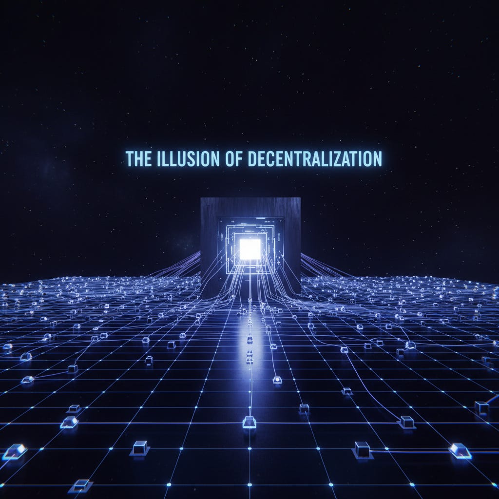 The Illusion of Decentralization: How Much of Crypto Is Actually Centralized?