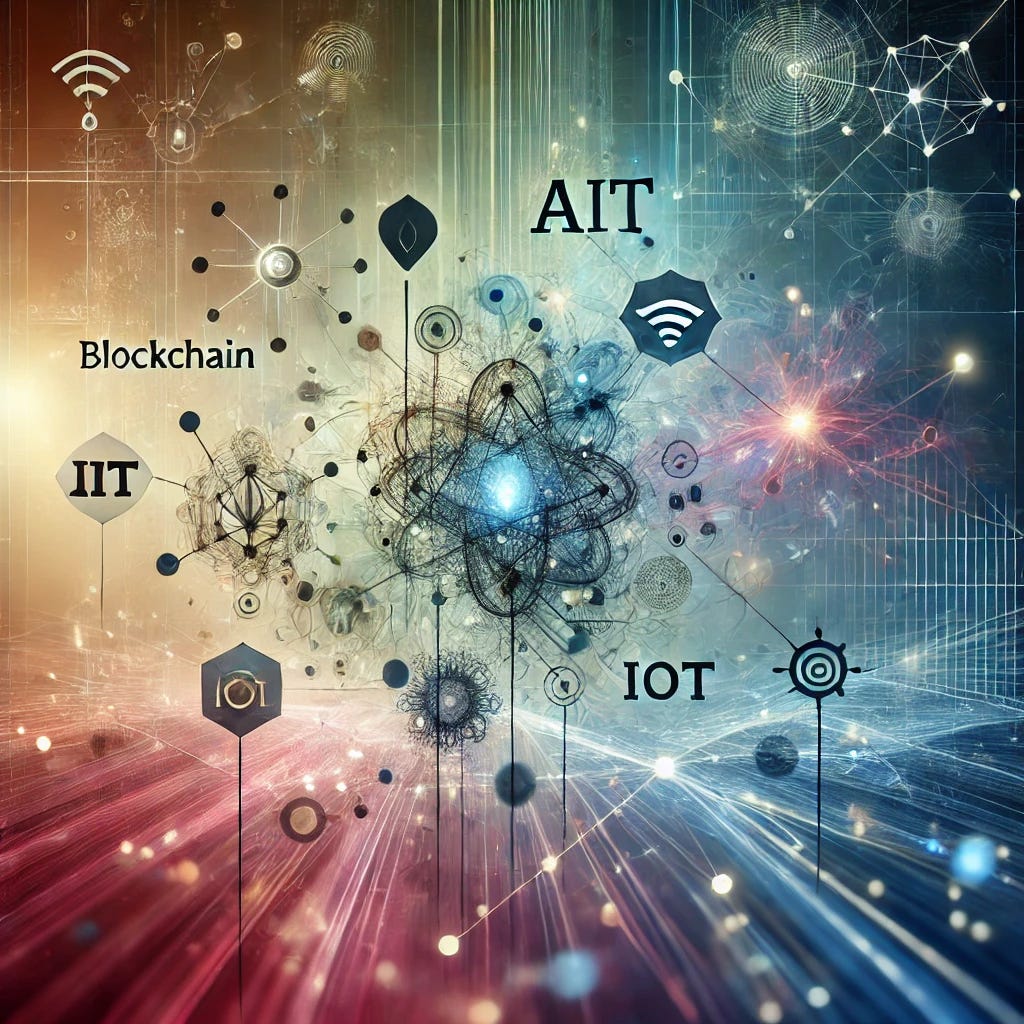 The Blossoming of Vision: from blockchain seeds to a garden of emerging technologies.