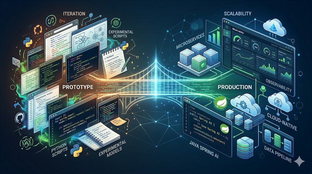 Beyond the Python Prototype: Building Production-Ready AI with Java and Spring AI