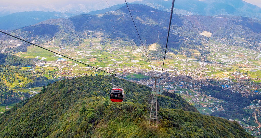 Chandragiri Hill is one of the beautiful places in Nepal