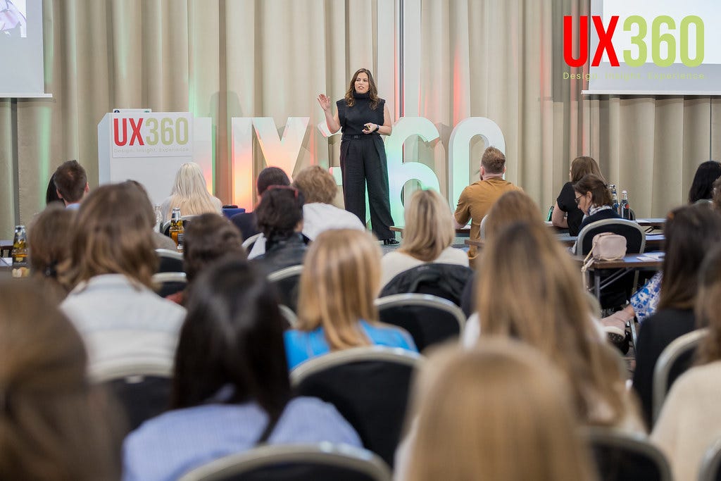 Nicole Bacchus at UX360 Summit 2024