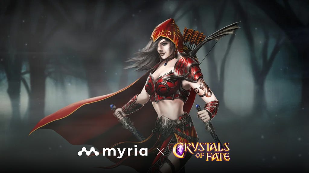 Crystals of Fate x Myria interview partnership launch