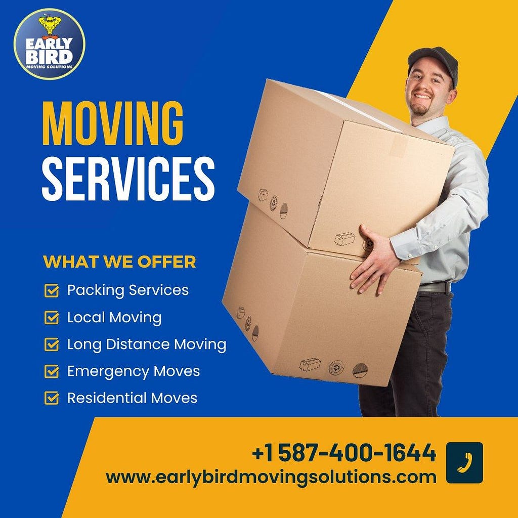 Local and Long-Distance Movers in Edmonton