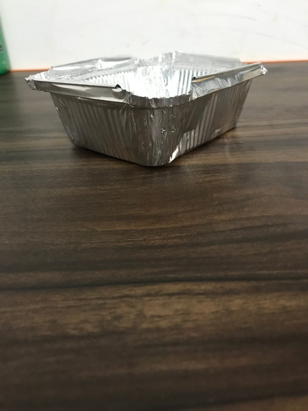 Image of a aluminum foil packaging bowl.