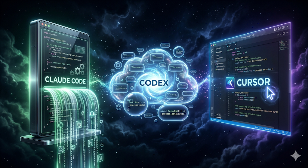 Claude Code vs. Codex vs. Cursor: The AI Coding Agent Showdown Engineers Are Talking About