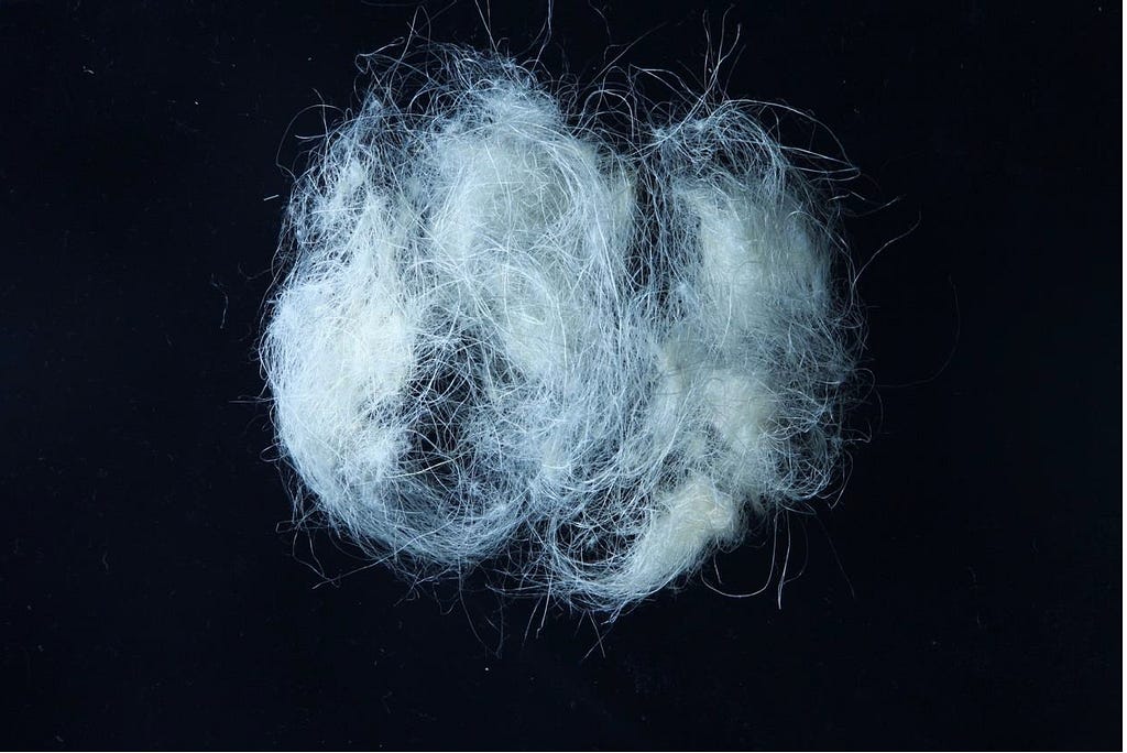 4.1. Excess fibre from combing that can be repurposed