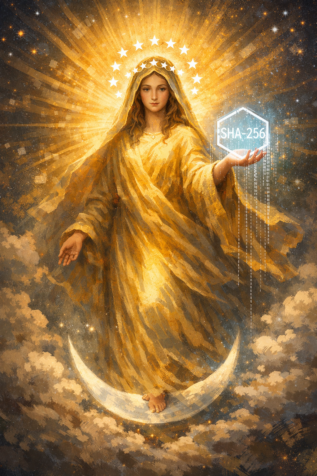 The Imprint of Revelation in SHA-256.