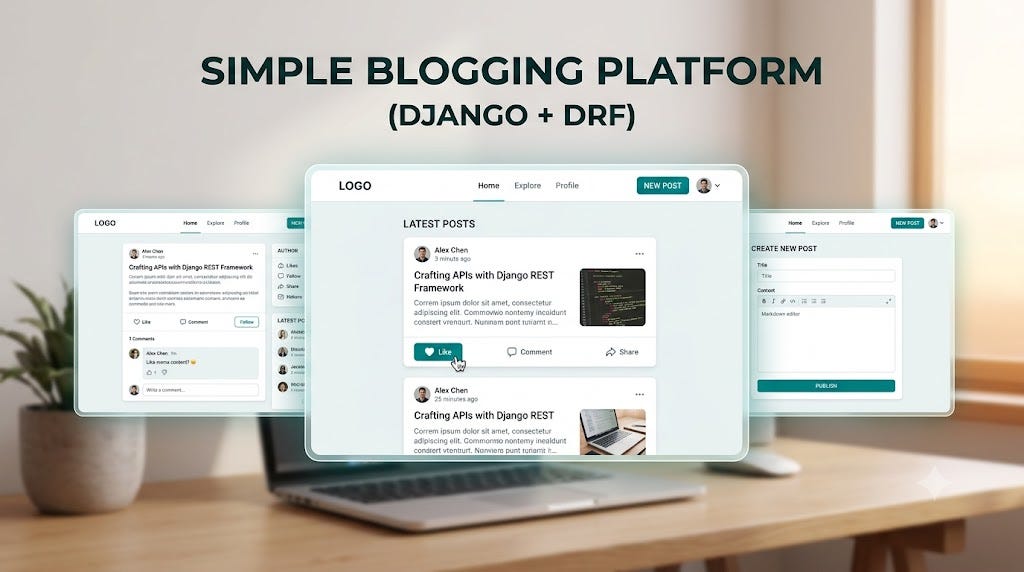 Simple Blogging Platform (Django + DRF)