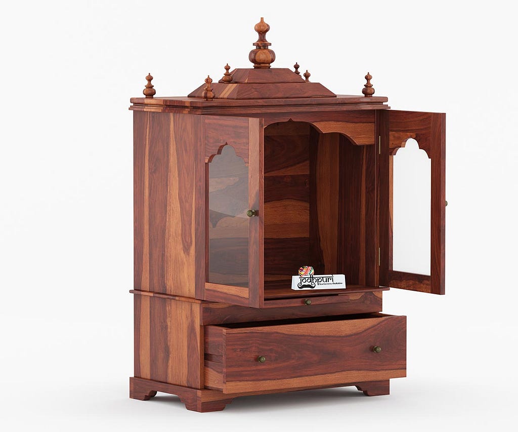 Pooja Mandir For Home Online | Wooden Pooja Mandir Online | Wooden Temple Design