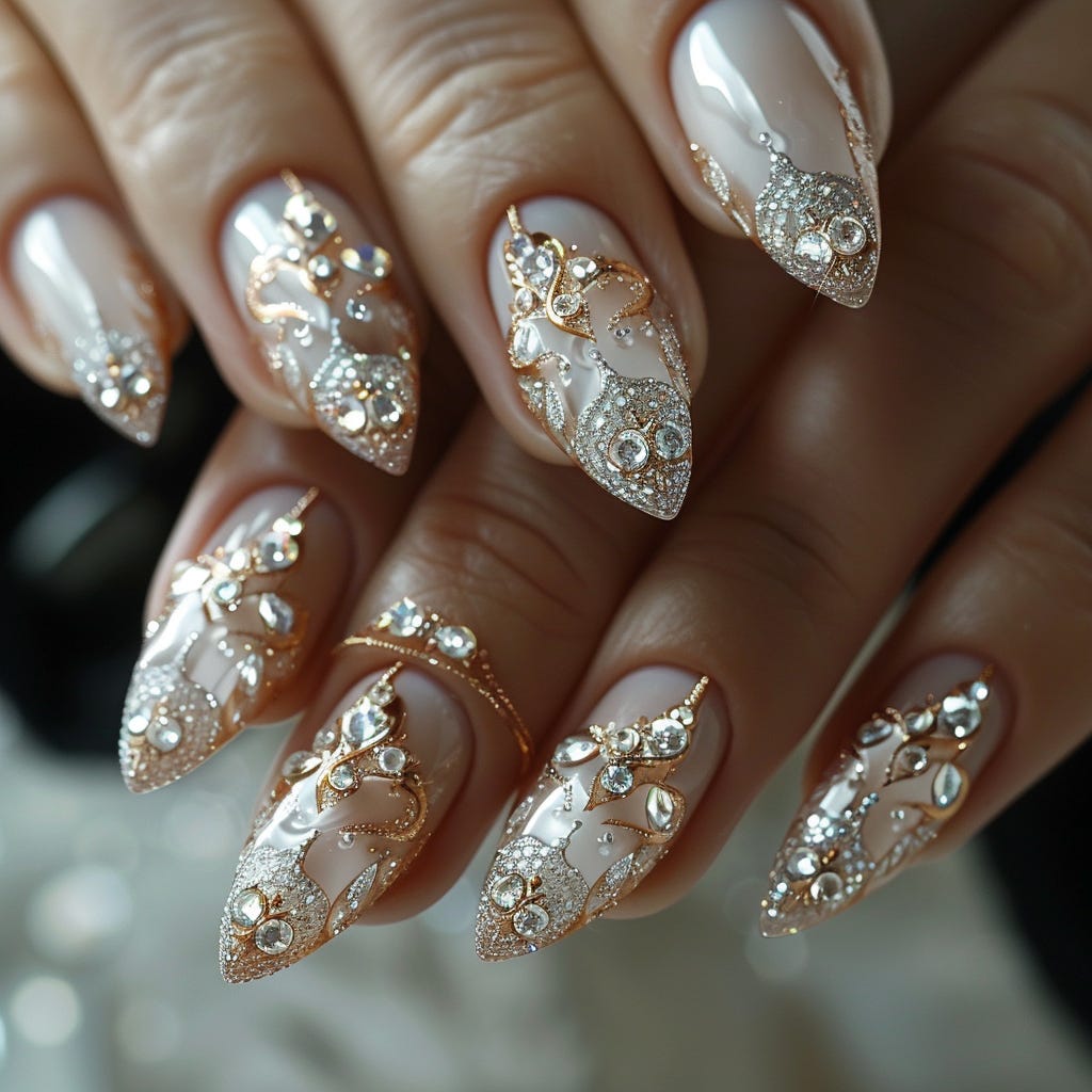 Wedding Nails 2024