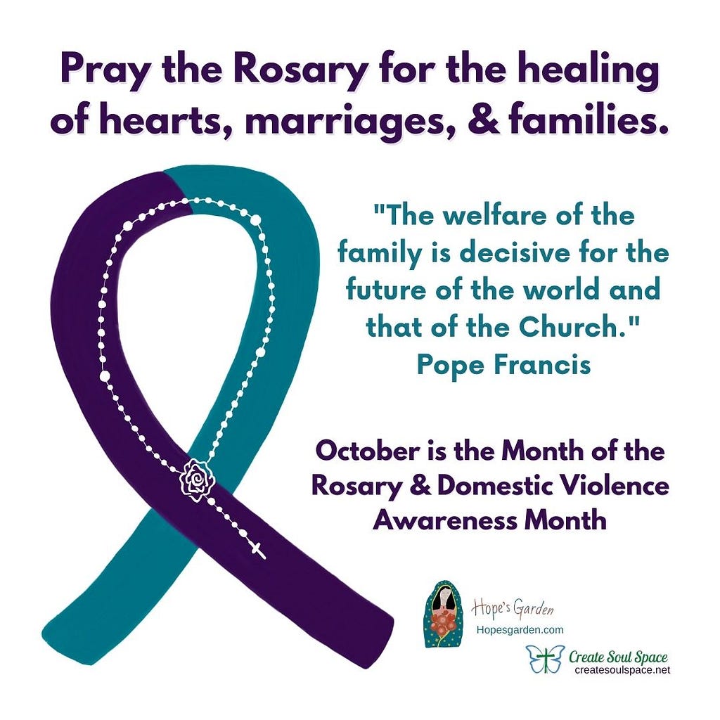 Domestic Violence Awareness Rosary Campaign