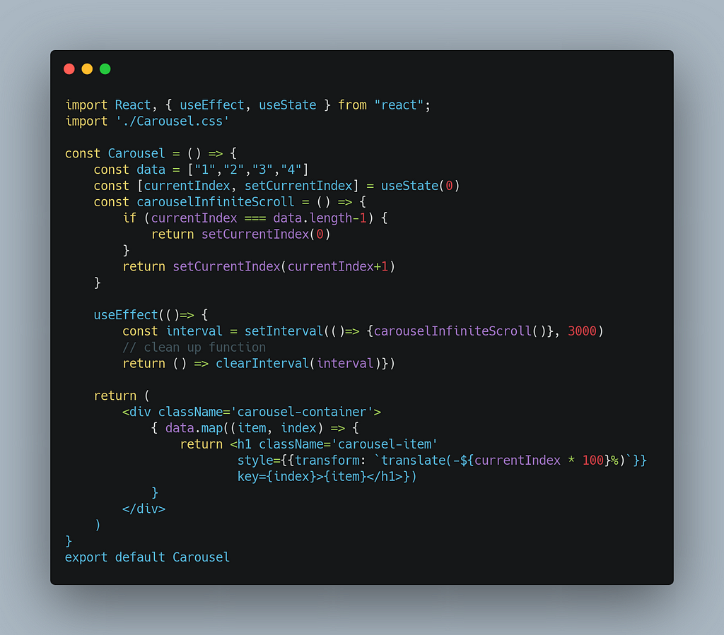 How To Build A Simple Carousel In React | LaptrinhX