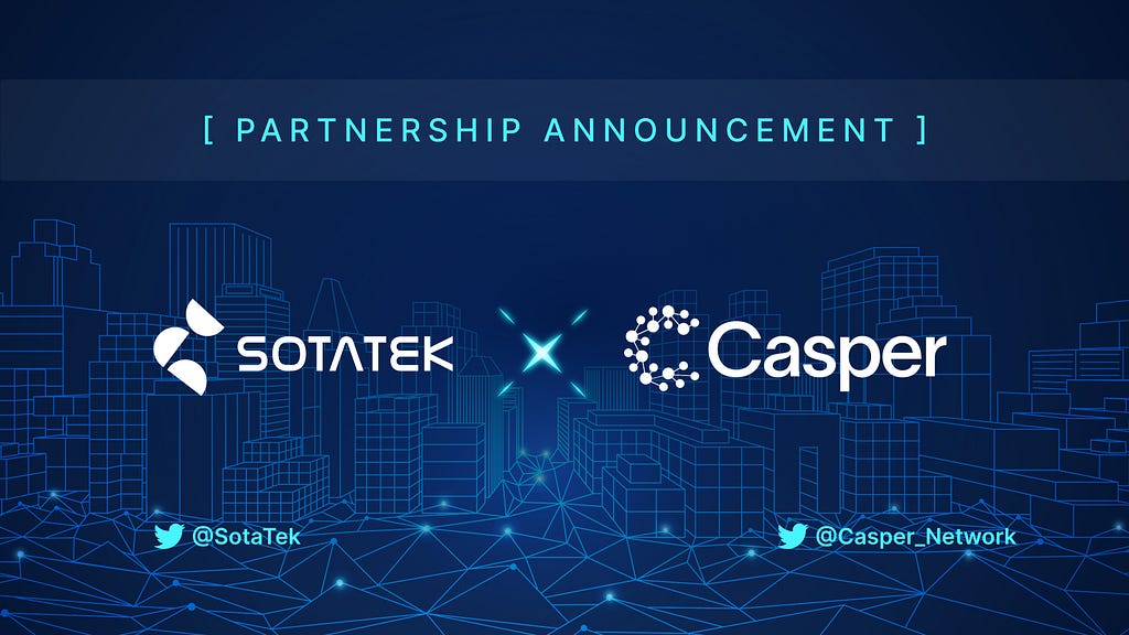 SotaTek Joins Casper Network as a Web3 Solution Technical Partner