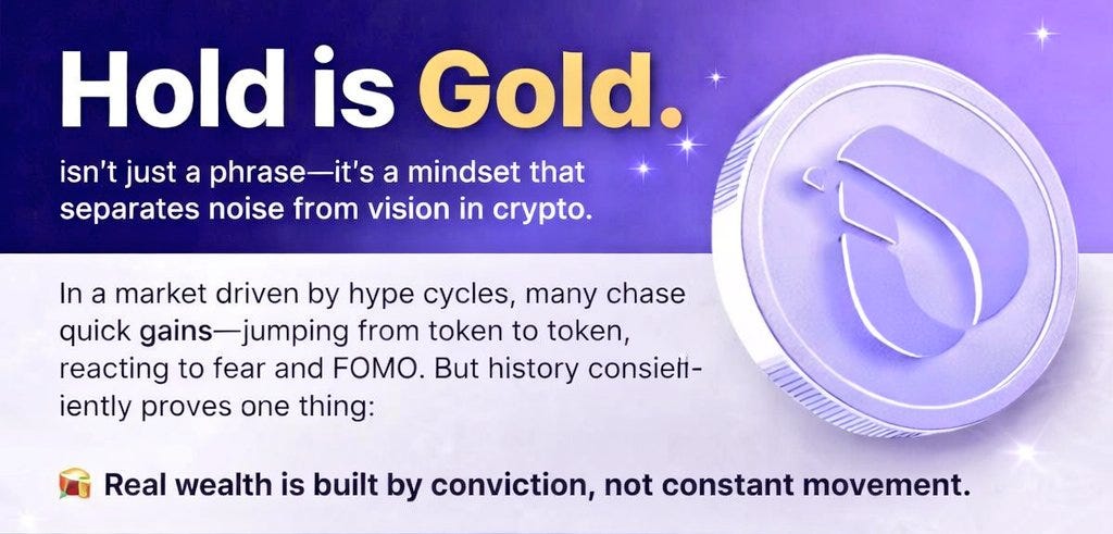 Hold is Gold: Why Conviction Matters More Than Timing in Crypto