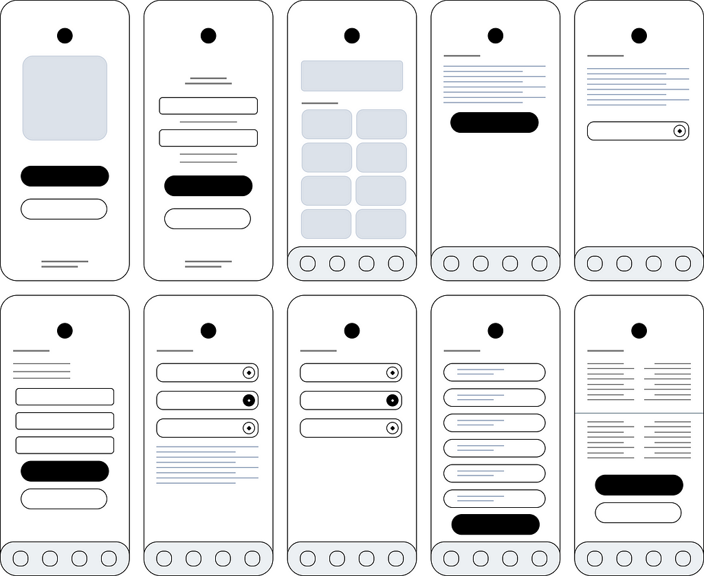 wireframes