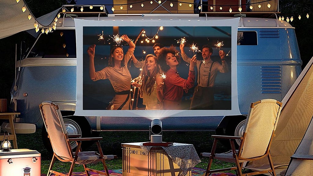 Samsung The Freestyle Projector Great for Camping