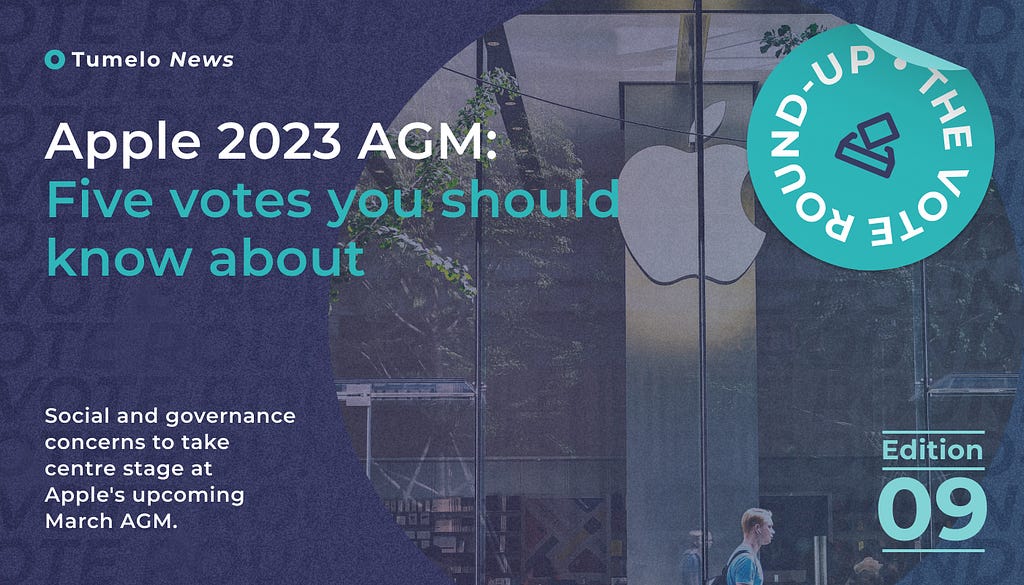 Apple 2023 AGM: Five votes you should know about