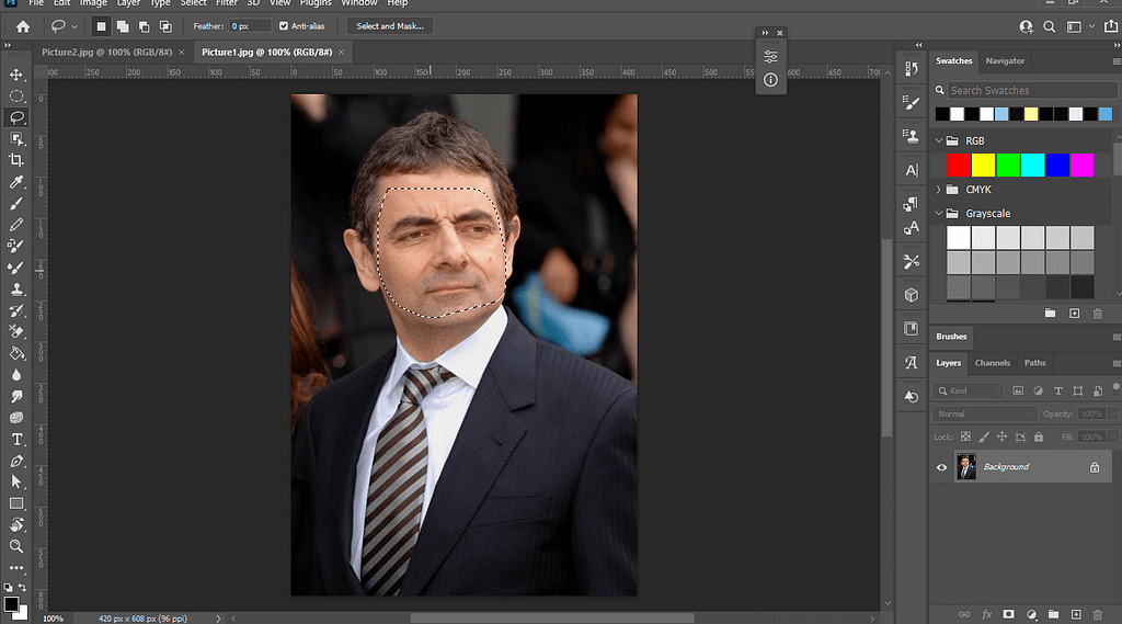 Cut the Face, How To Swap Face in Photoshop