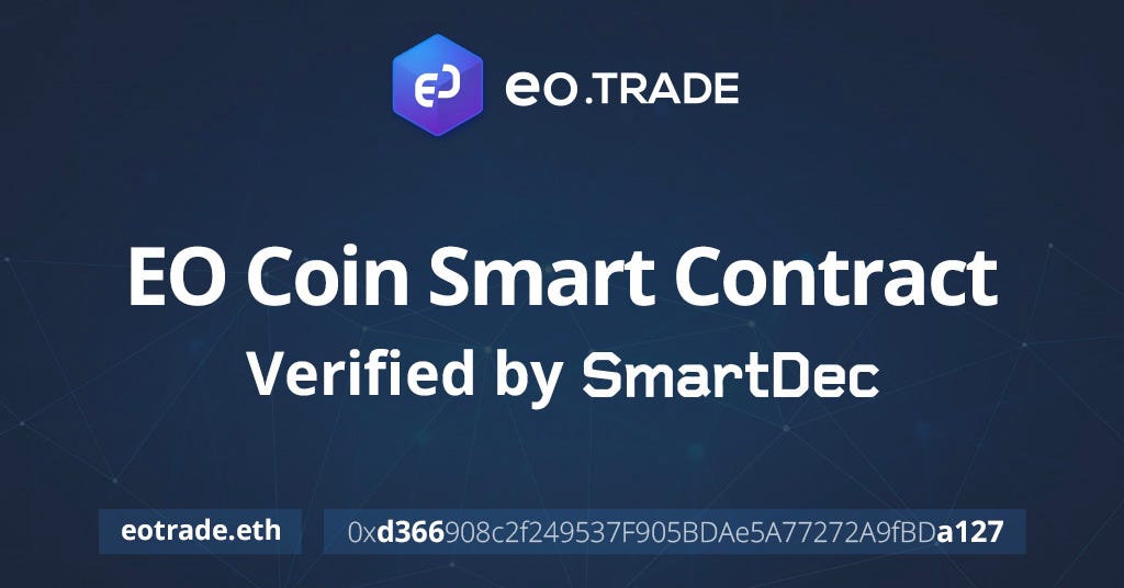 Eo passes smart contract security audit and why it is important for all blockchain companies to do…