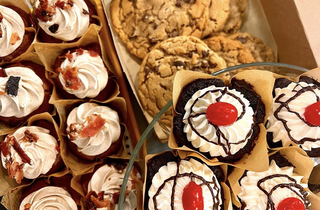 Cupcakes and cookies are only some of Paper Moon’s offerings