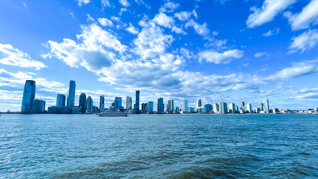View from Hudson River | From Blog written on SadaPay — Financial freedom, the Sada way by Umer Farooq, CTO MRS Technologies