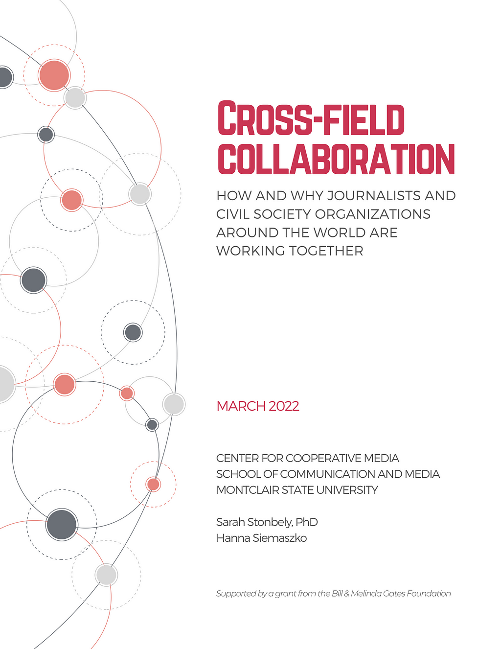 DECORATION ONLY: The cover page of the full report on cross-field collaboration. Click the image to download the report.