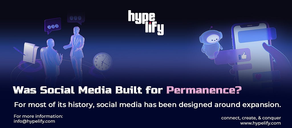 Was Social Media Built for Permanence?