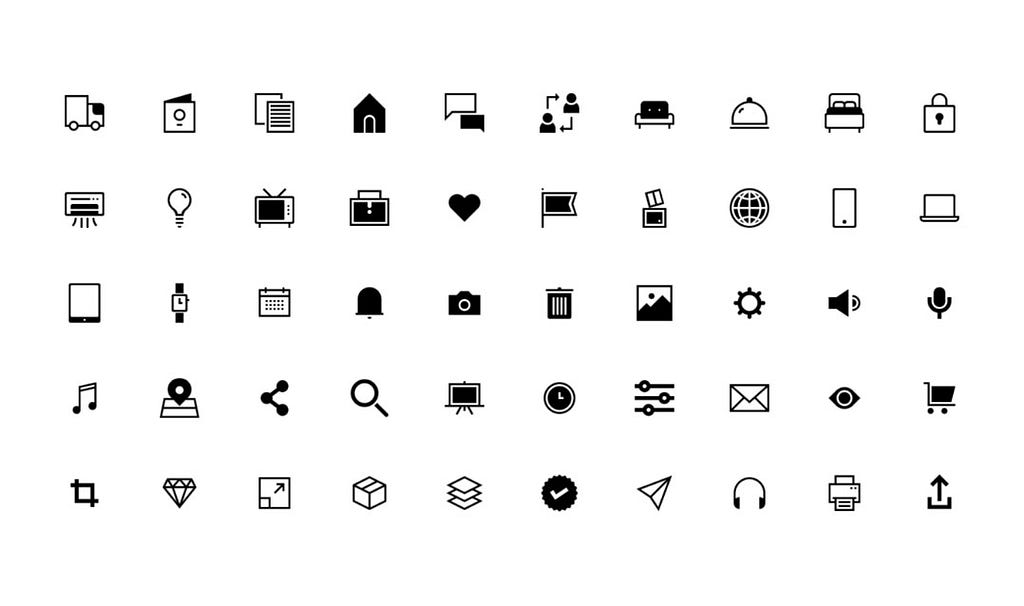 Generic Icons from Figma