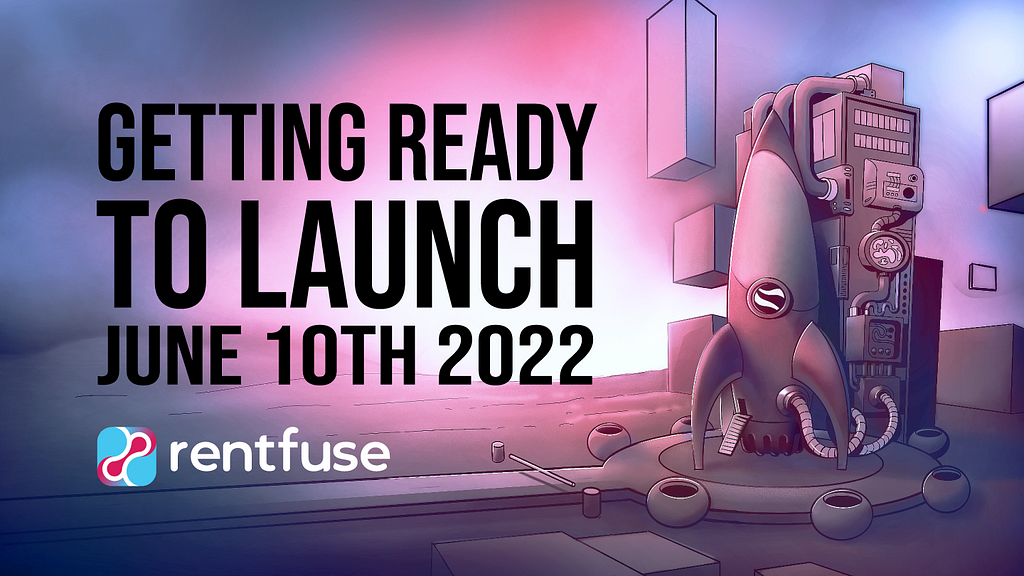 Rentfuse Mainnet launch announcement banner.