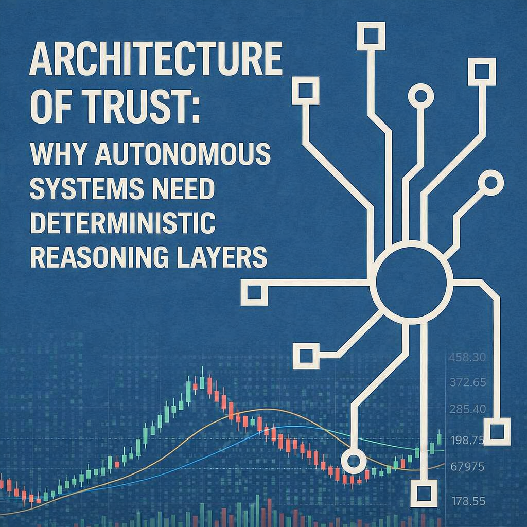 Architecture of Trust: Why Autonomous Systems Need Deterministic Reaso Architecture of Trust: Why Autonomous Systems Need Deterministic Reaso