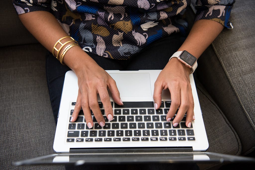 Hands typing on a laptop. Photo by Christina @ wocintechchat.com on Unsplash.
