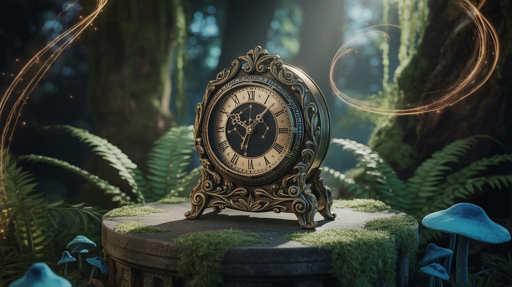 clock in the rainforest