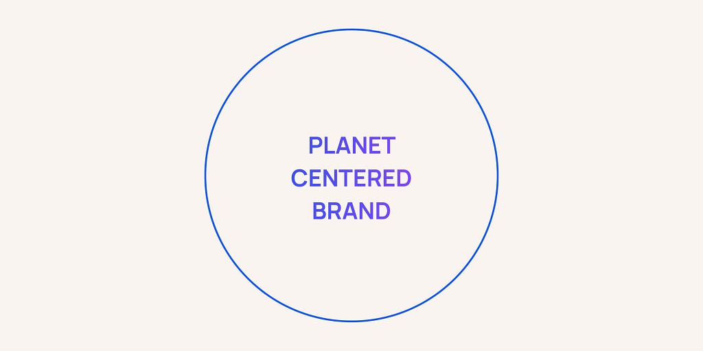 Planet-centered brands