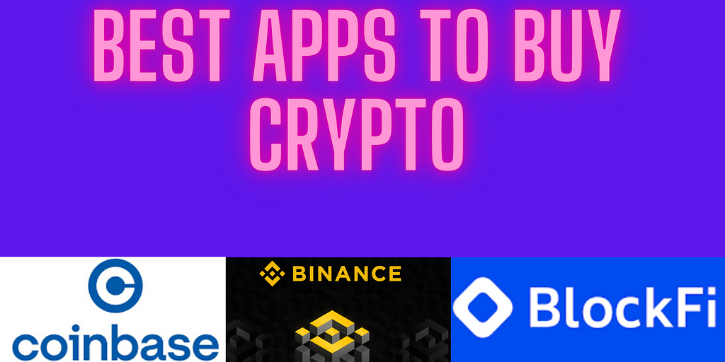Best apps to buy crypto image